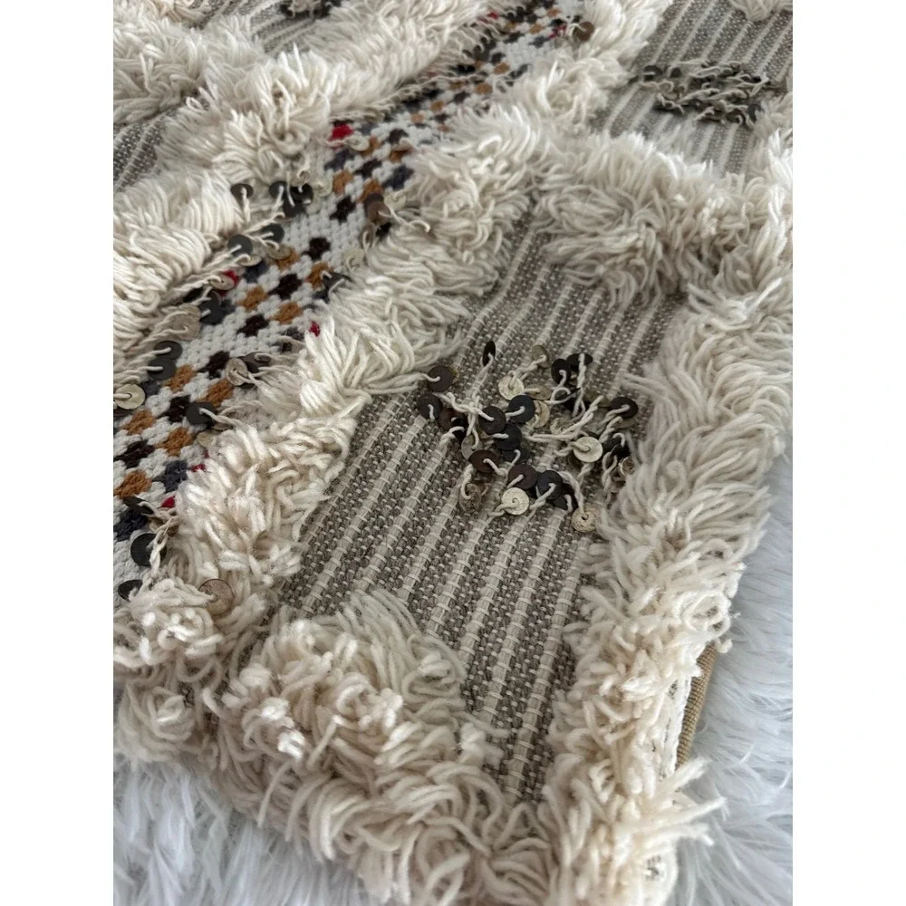 Pottery Barn Morroccan Wool Blend Pillow Case Cover 24